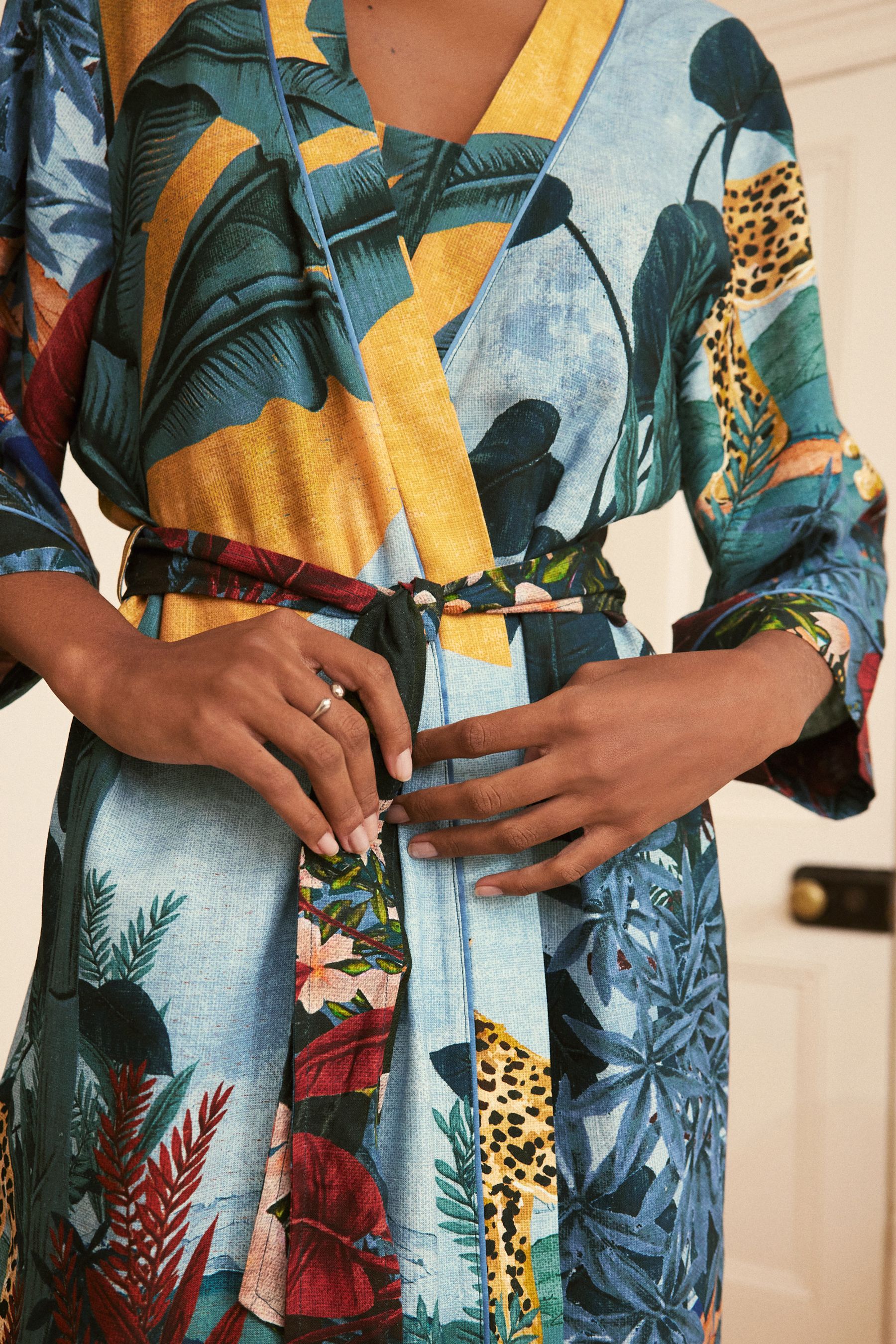Next kimono dressing gown sales