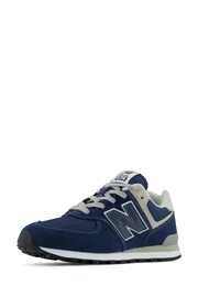 New Balance Blue Boys 574 Trainers - Image 5 of 7