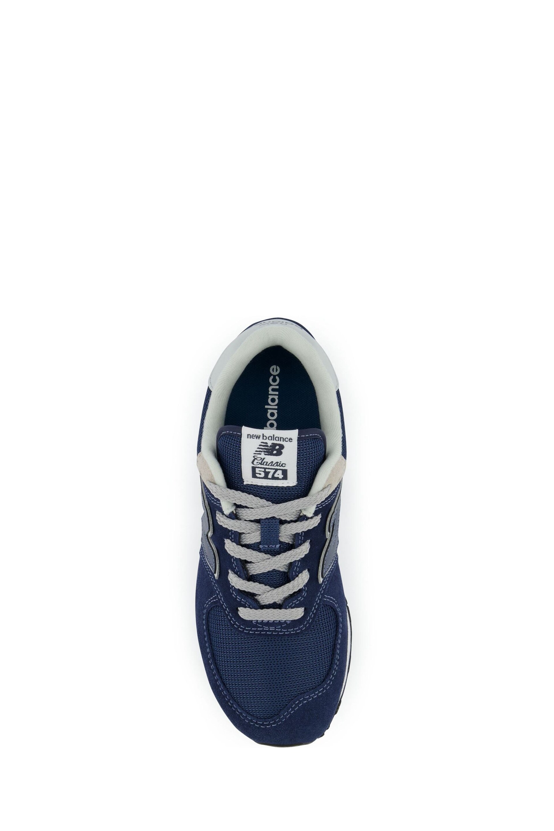 New Balance Blue Boys 574 Trainers - Image 6 of 7