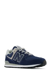 New Balance Blue Boys 574 Trainers - Image 7 of 7