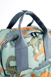 Dino Print Small Handle Backpack - Image 3 of 5