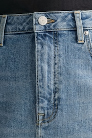 GANT Blue Wash Denim Skirt - Image 6 of 7