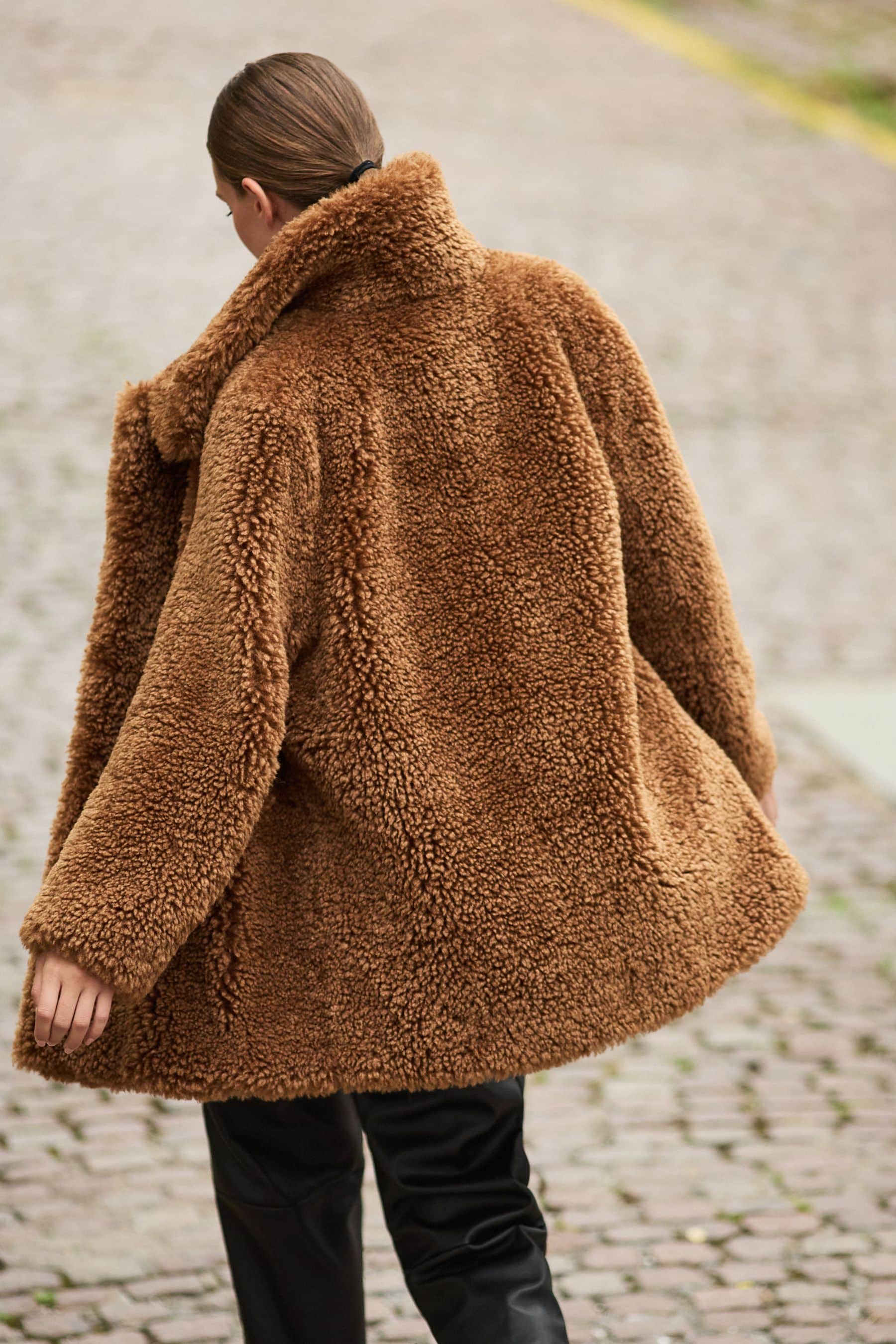 Teddy top borg jacket