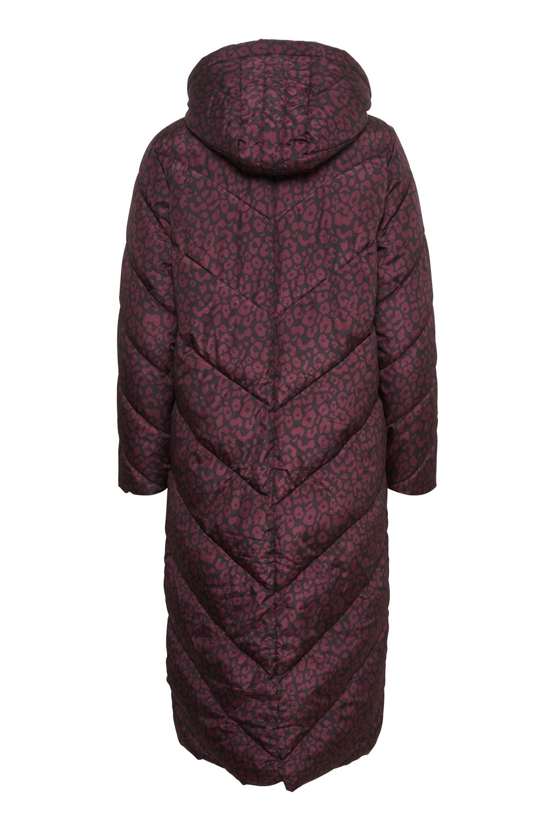 Saint tropez long on sale padded jacket with hood