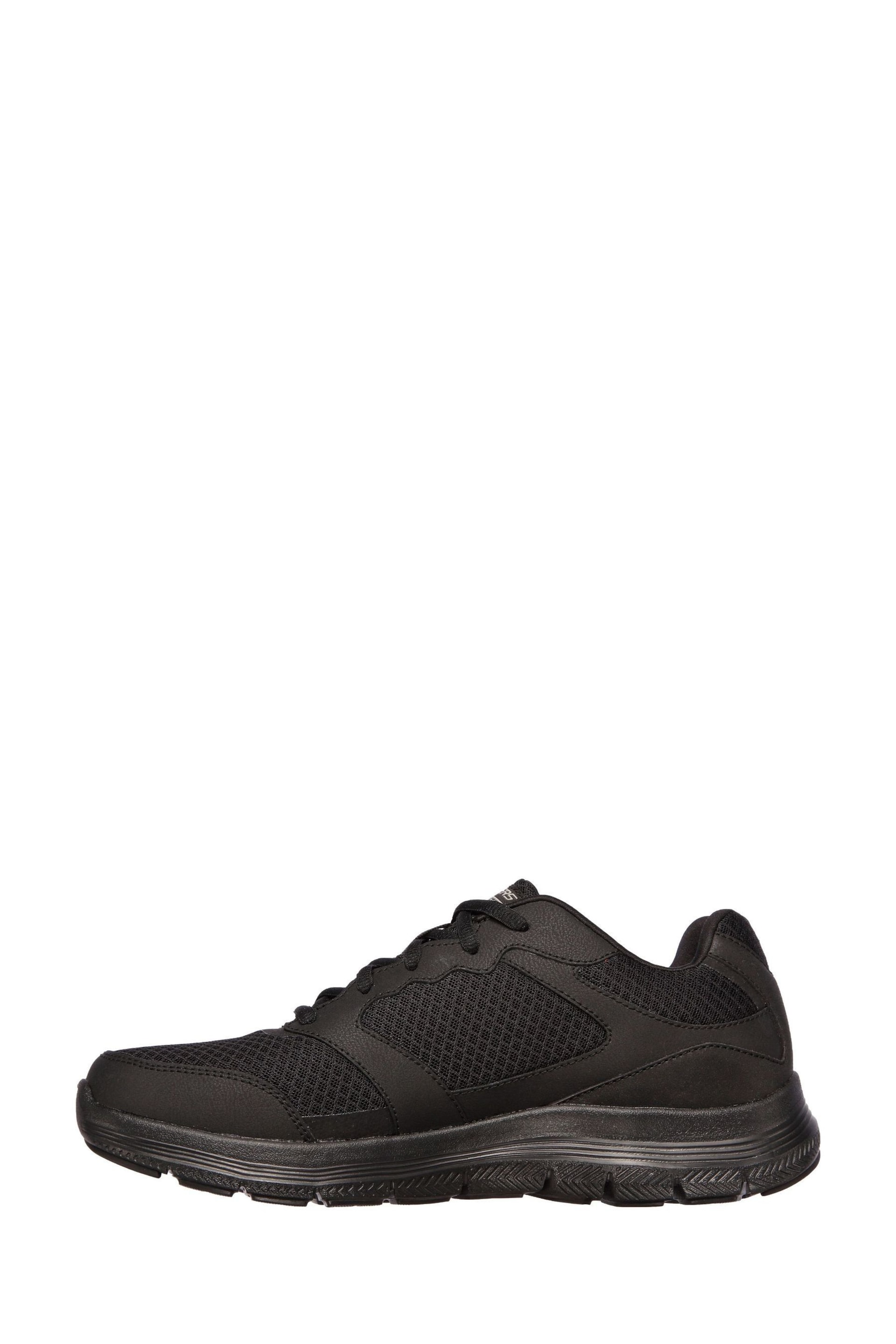 Skechers Black Flex Advantage 4.0 Mens Trainers - Image 2 of 5