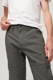 Superdry Grey Core Cargo Trousers - Image 7 of 7