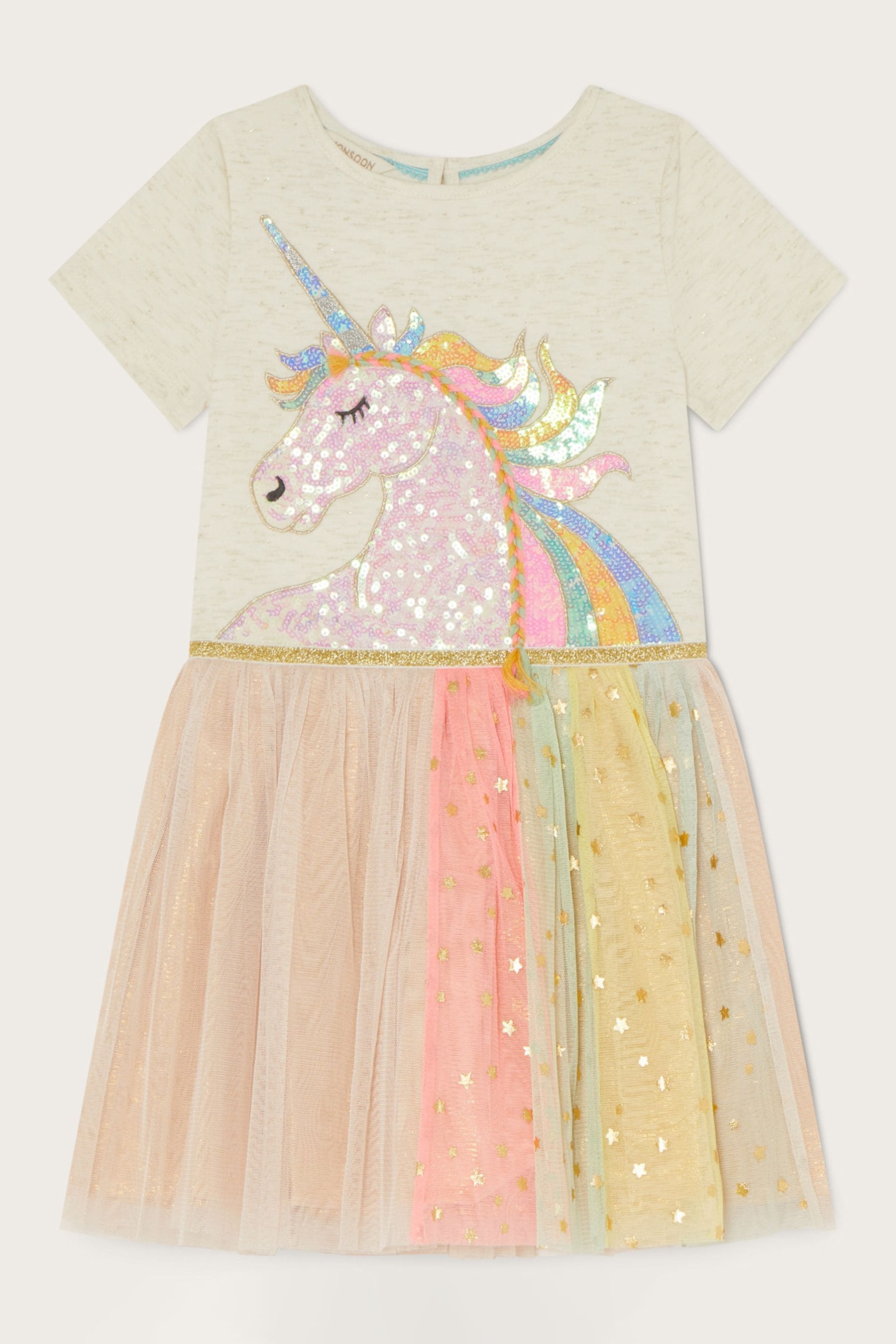 Monsoon disco unicorn dress hotsell