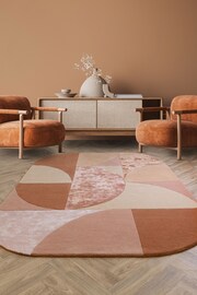 Asiatic Rugs Natural Matrix Oval Earth Rug - Image 1 of 5