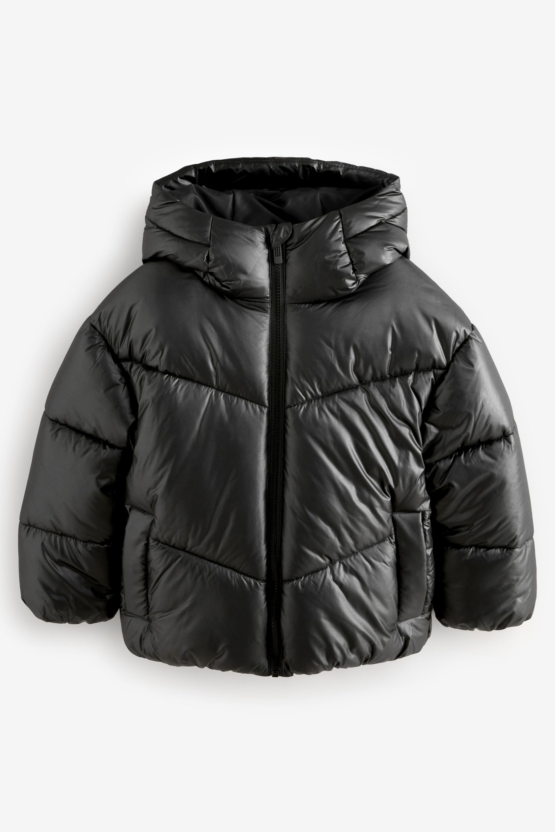 Buy Black Padded Puffer Jacket 3 17yrs from Next Germany