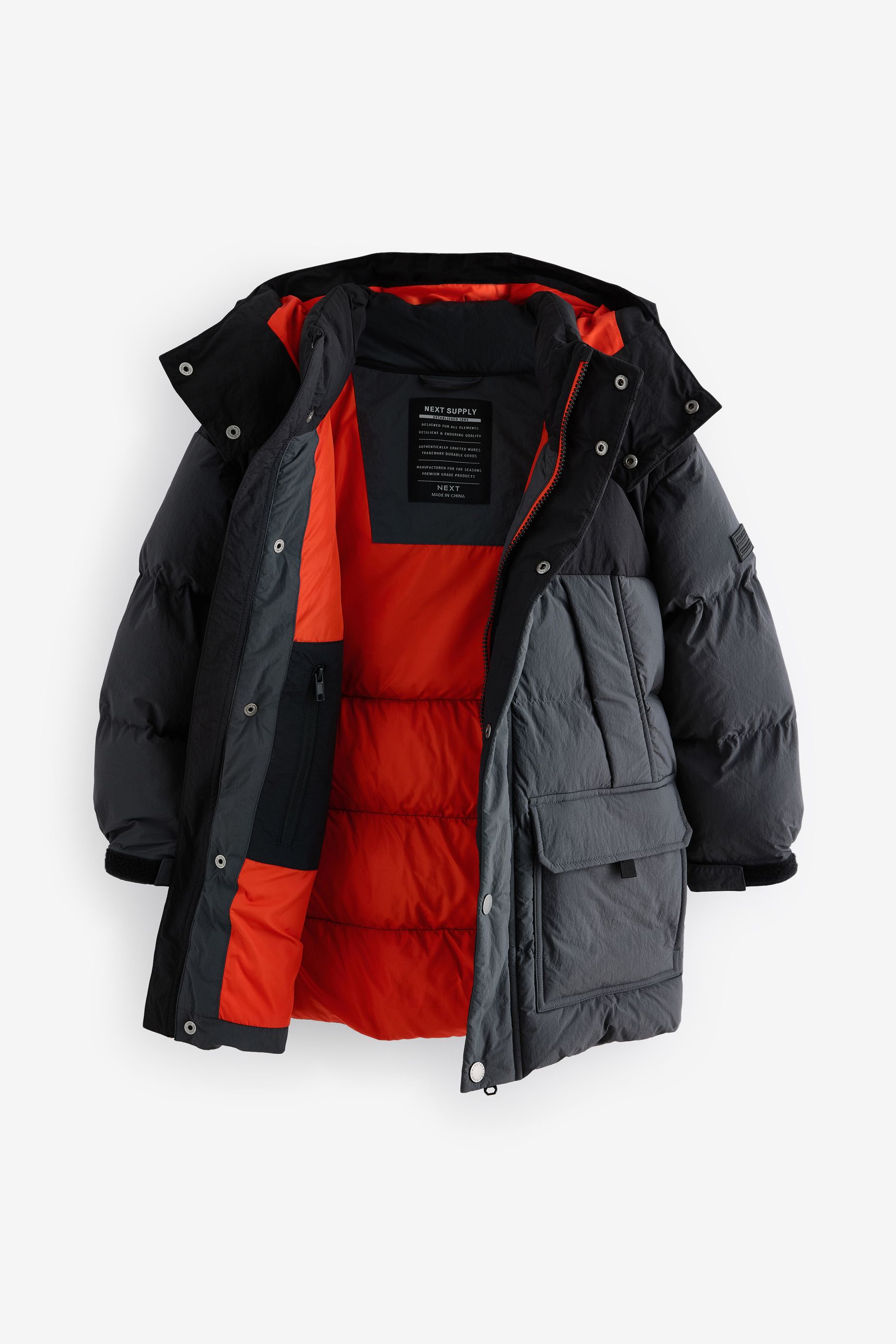 Premium Padded Hooded Puffer Coat 3 17yrs