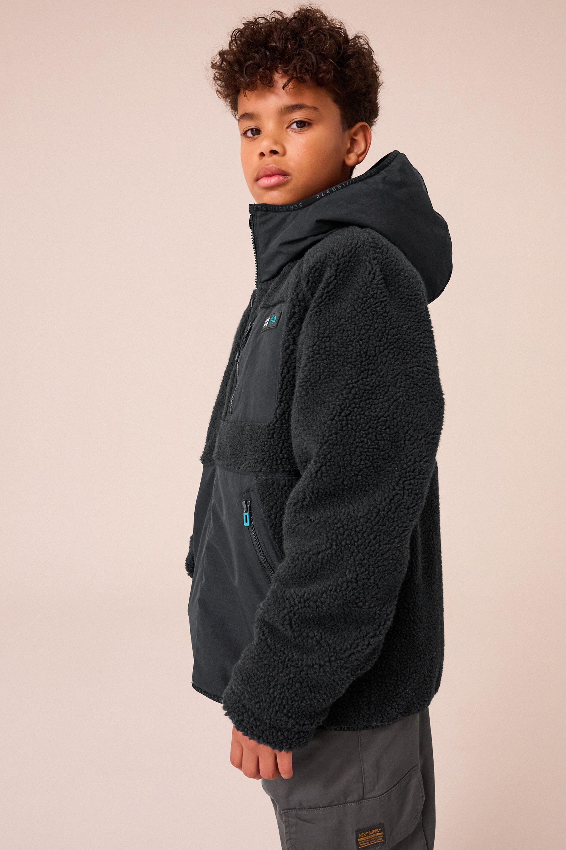 Black borg jacket deals