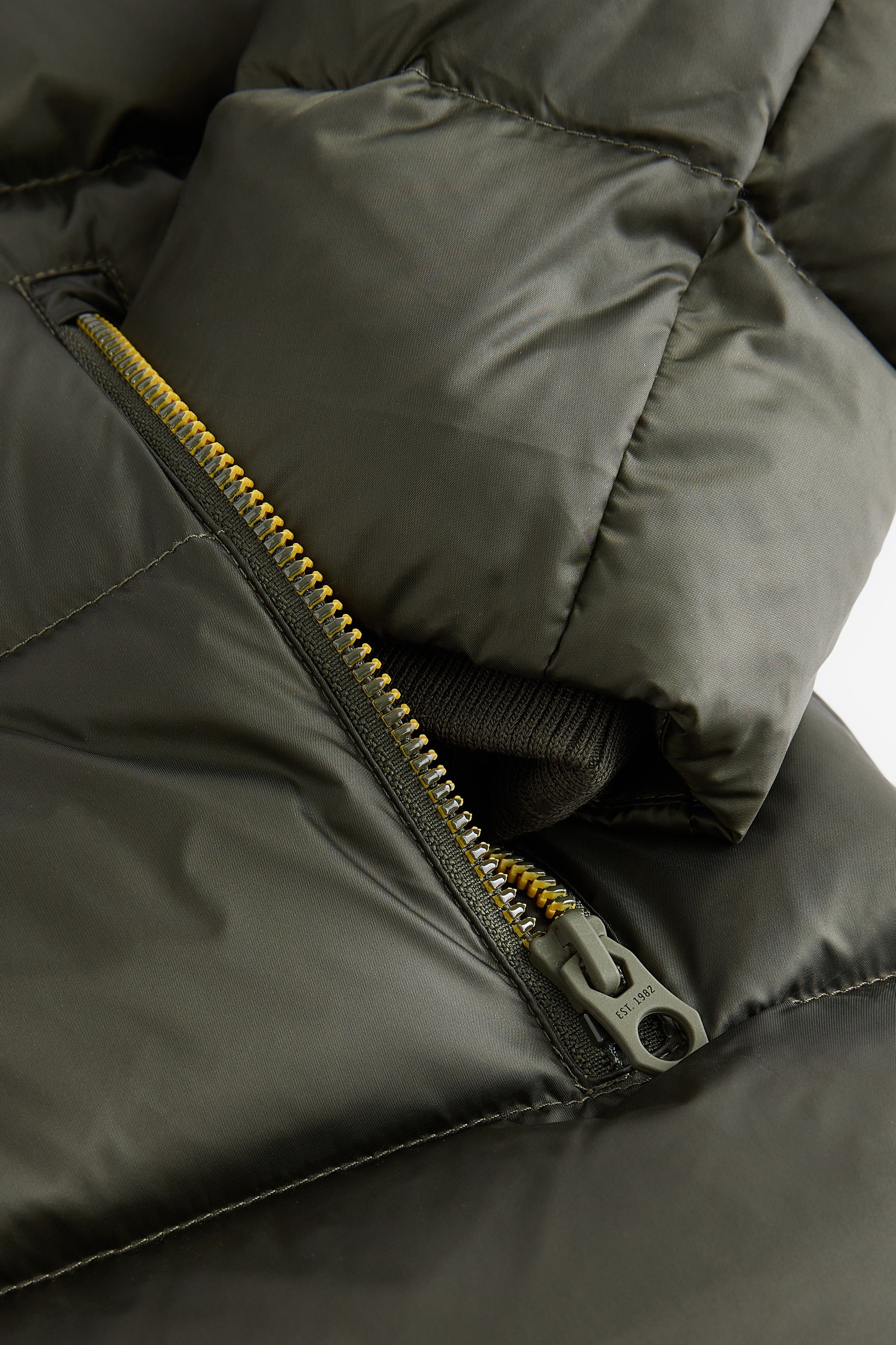 Green Premium Hooded Padded Down Fill Coat 3 16yrs