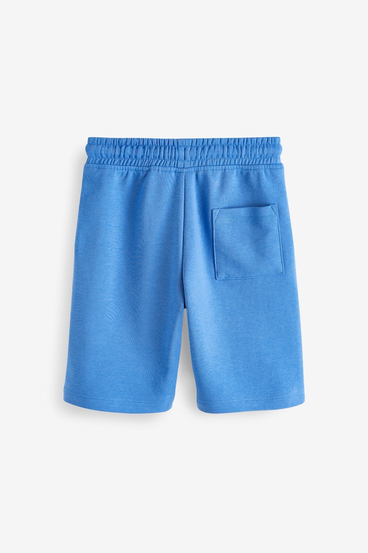 Blue Bright 1 Pack Basic Jersey Shorts (3-16yrs) - Image 2 of 3