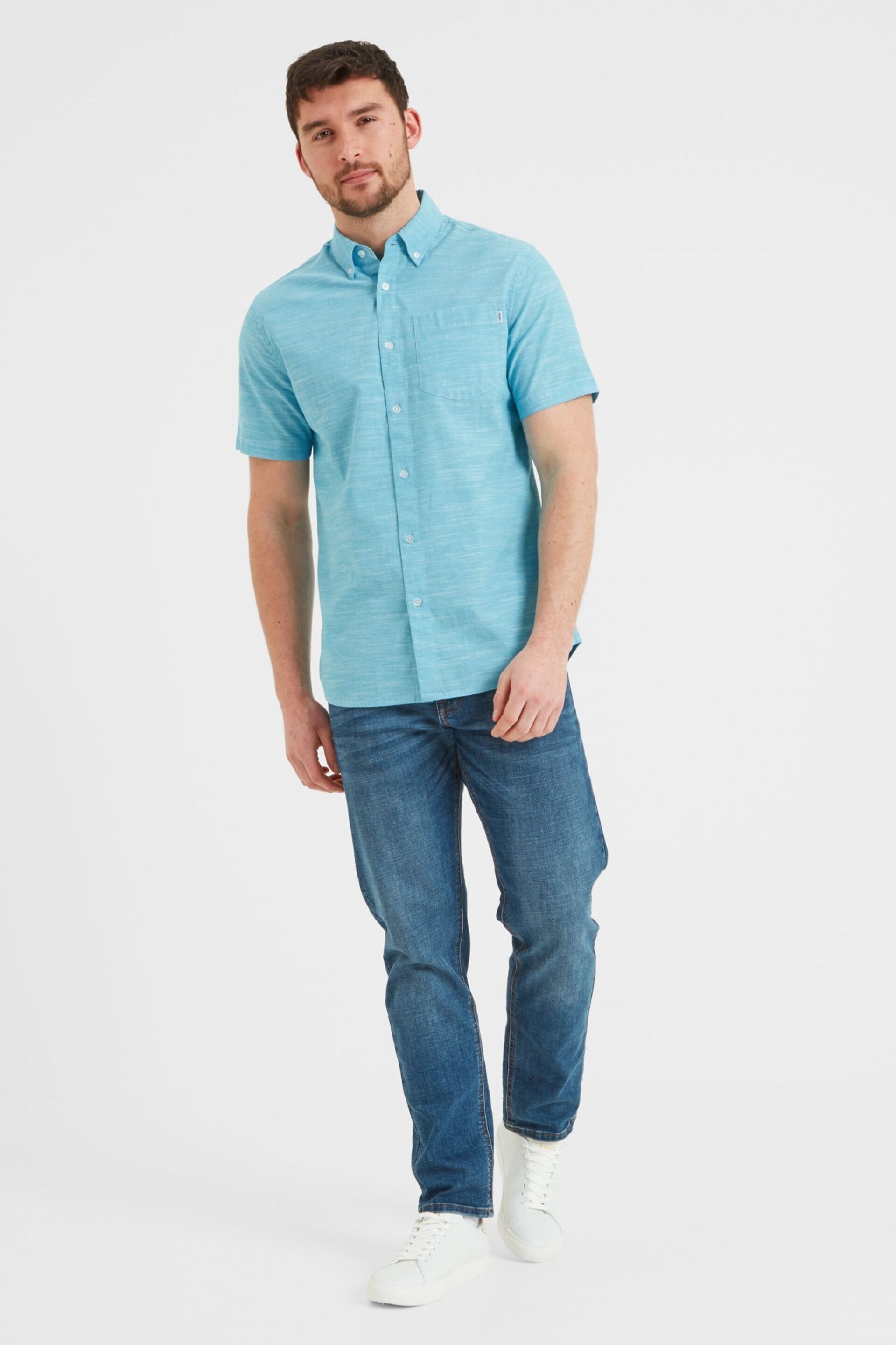 Tog 24 Blue Dwaine Short Sleeve Shirt - Image 1 of 8