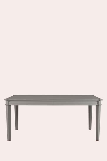 Laura Ashley Pale Charcoal Henshaw Extending Dining Table