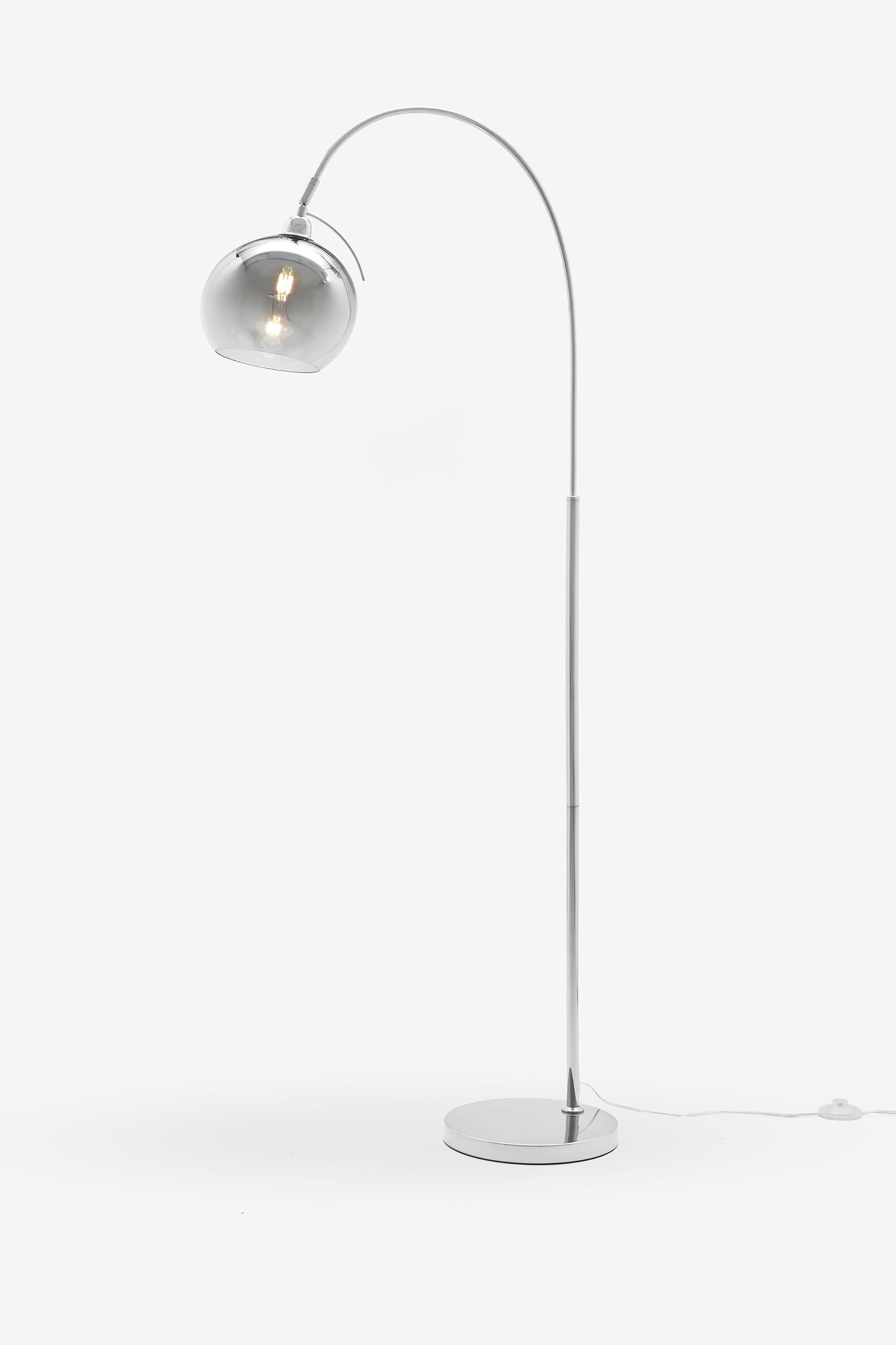 Next chrome floor lamp deals