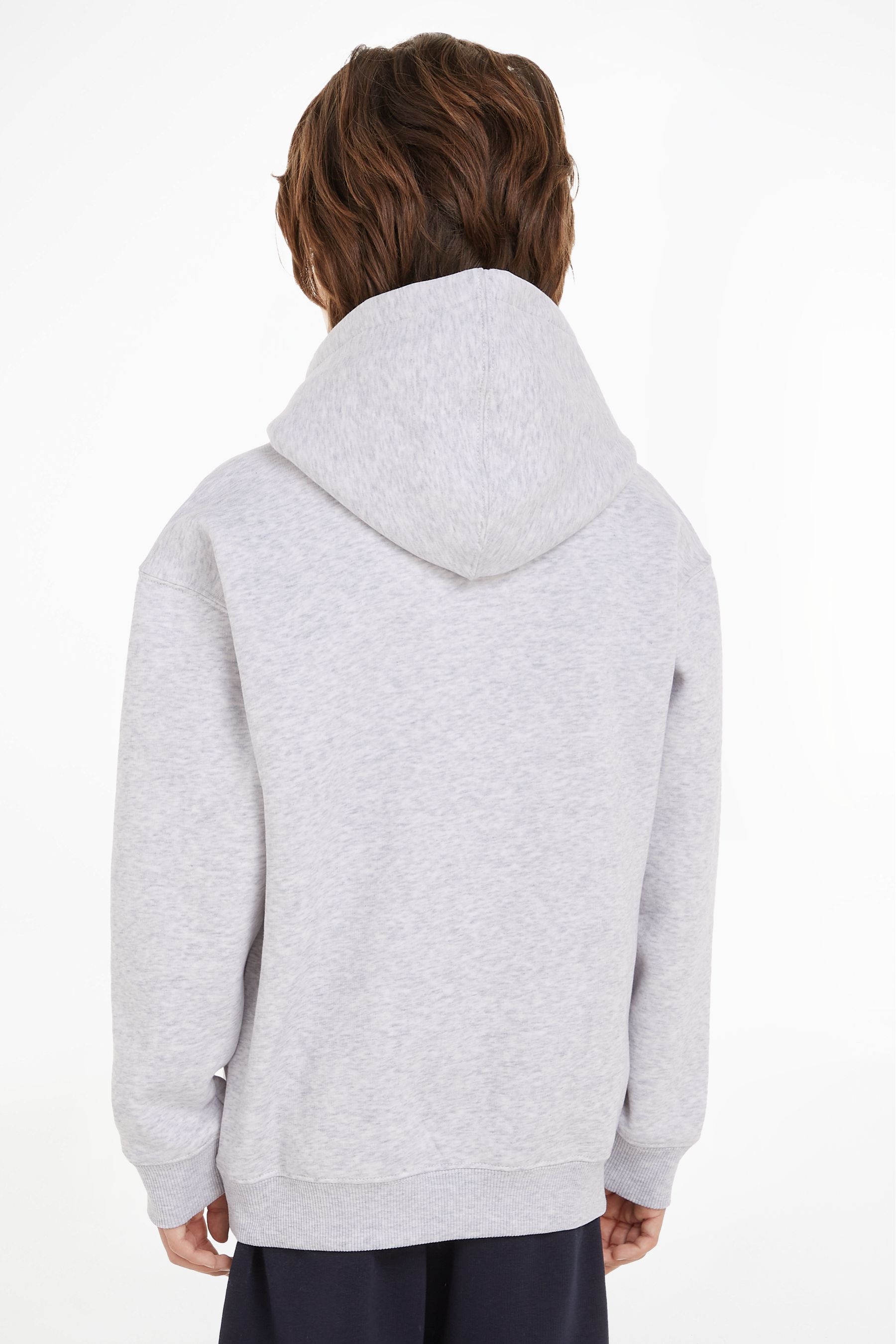 Hilfiger grey hoodie 2025