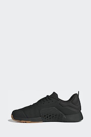 adidas Black Dark Dropset 3 Trainers - Image 16 of 17