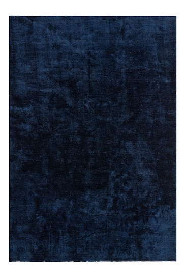 Asiatic Rugs Navy Milo Soft Touch Lustre Rug