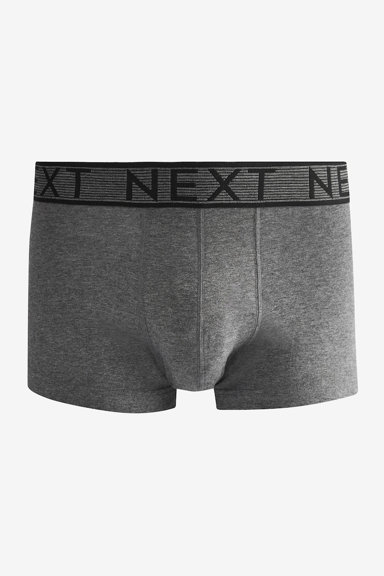 Grau - Hipster-Boxershorts aus Baumwollmischung - Bild 2 von 5