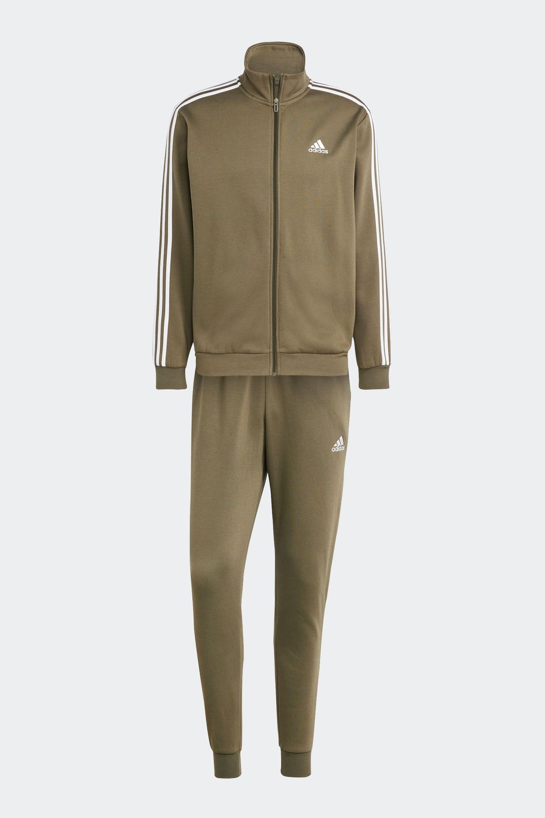 Khaki tracksuit adidas deals