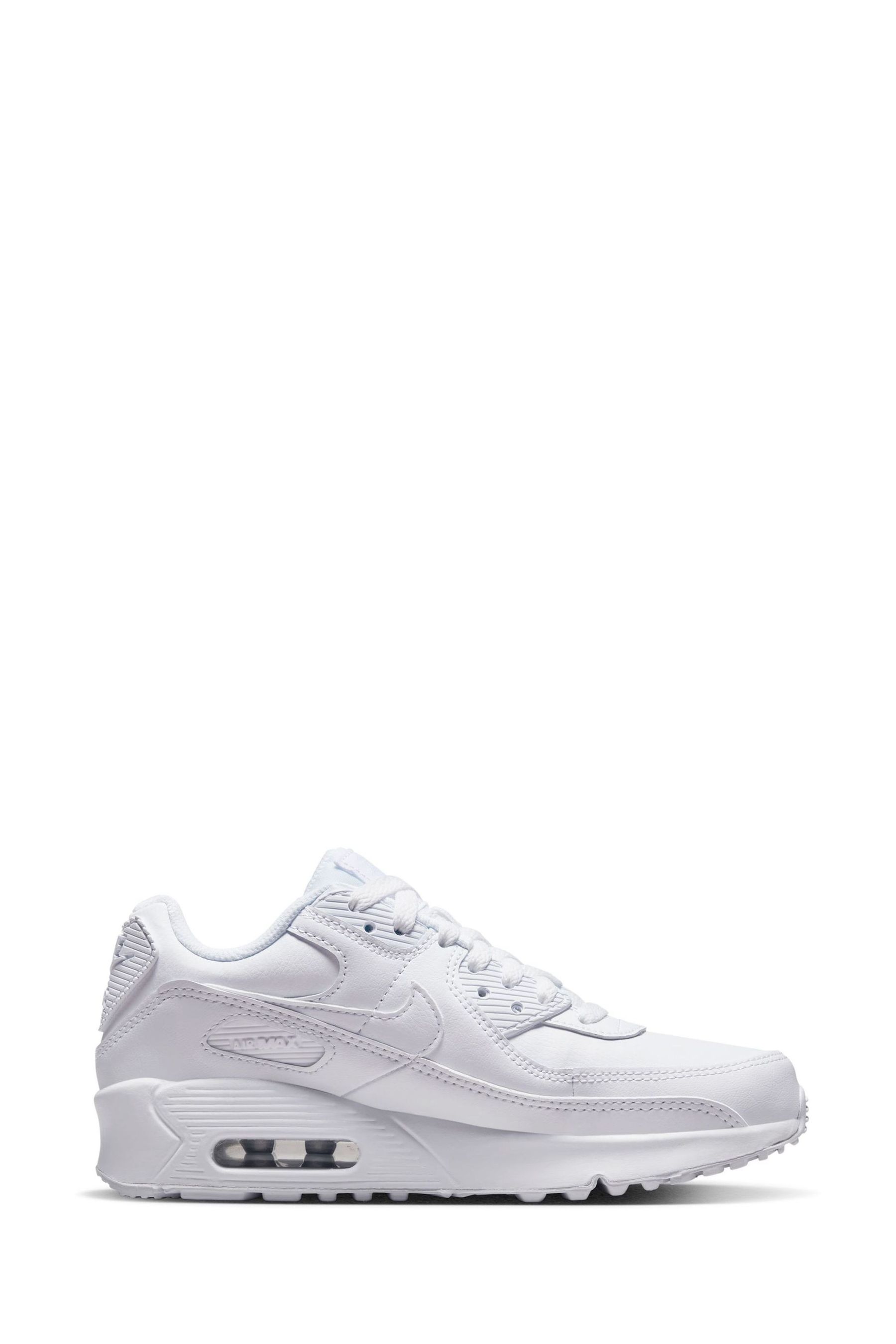 Buy Nike White Air Max 90 Youth Trainers from the Next UK online shop