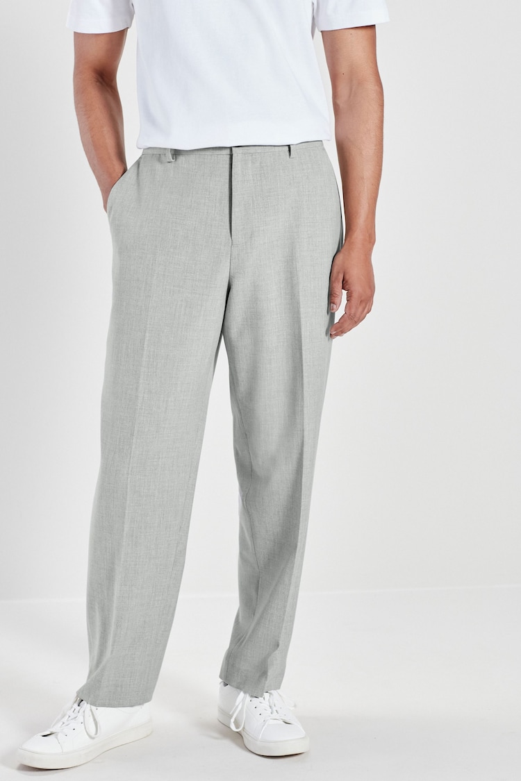 Light Grey Regular Fit Motionflex Jogger Trousers - Image 1 of 7