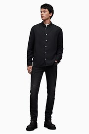 AllSaints Black Laguna Shirt - Image 2 of 5