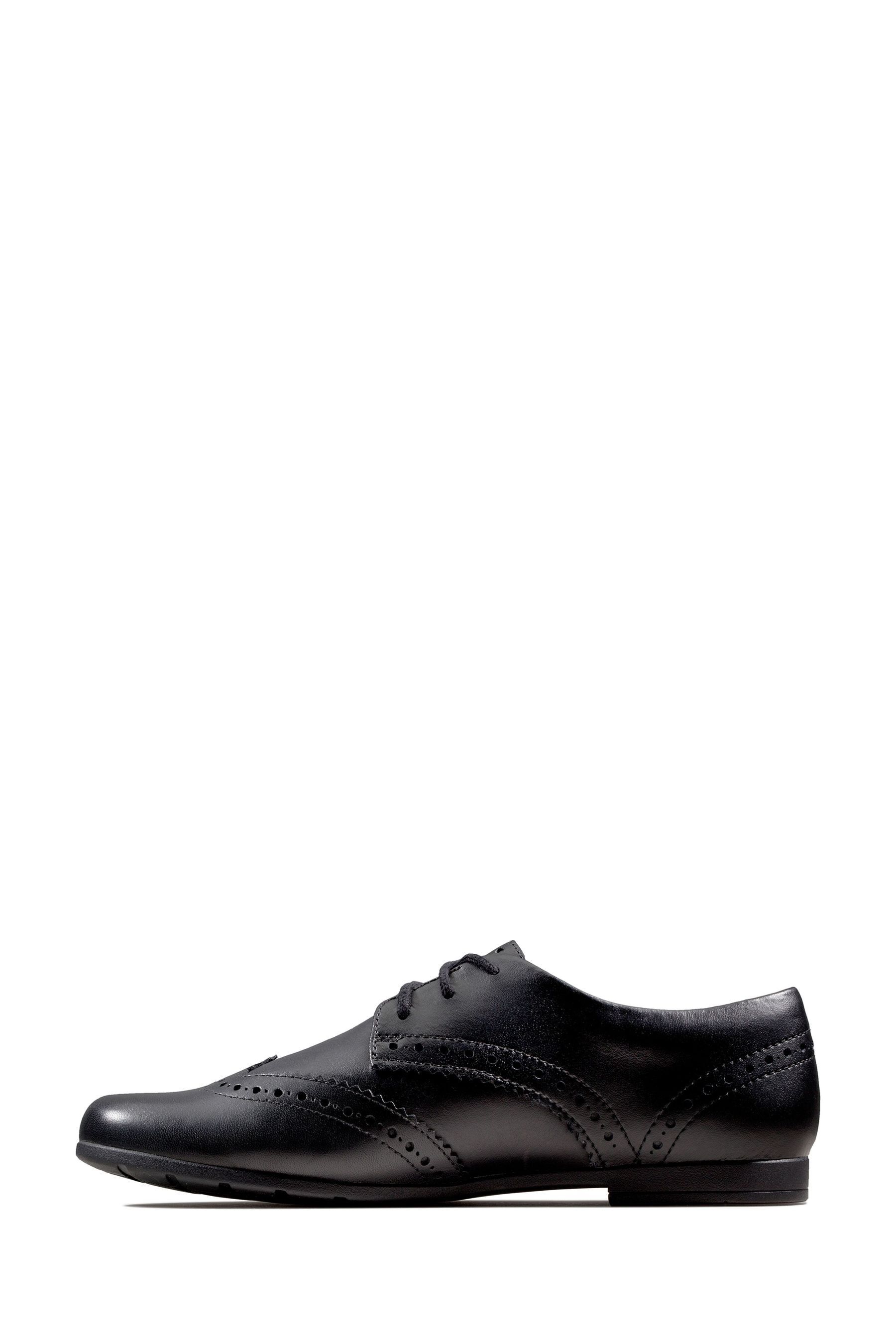 Buy Clarks Black Multi Fit Scala Lace Youth Shoes from the Next UK