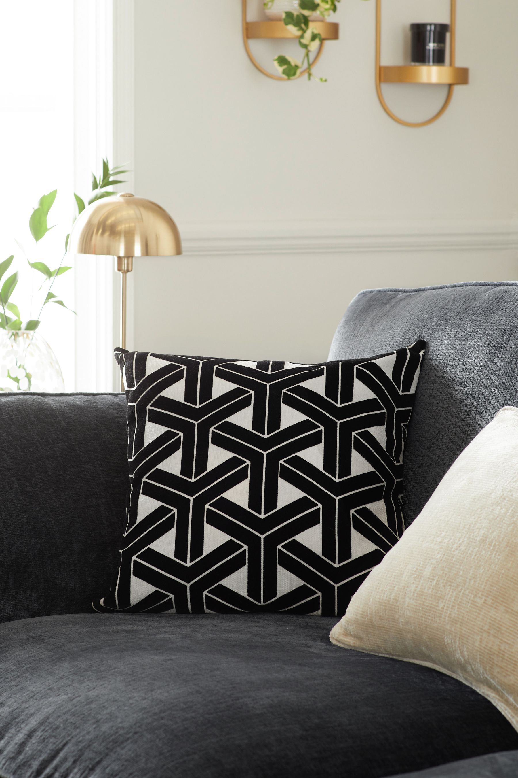 Feather filled cushions with covers hot sale