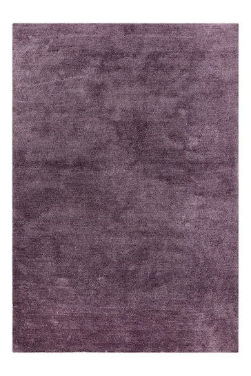 Asiatic Rugs Purple Milo Soft Touch Lustre Rug