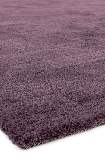 Asiatic Rugs Purple Milo Soft Touch Lustre Rug