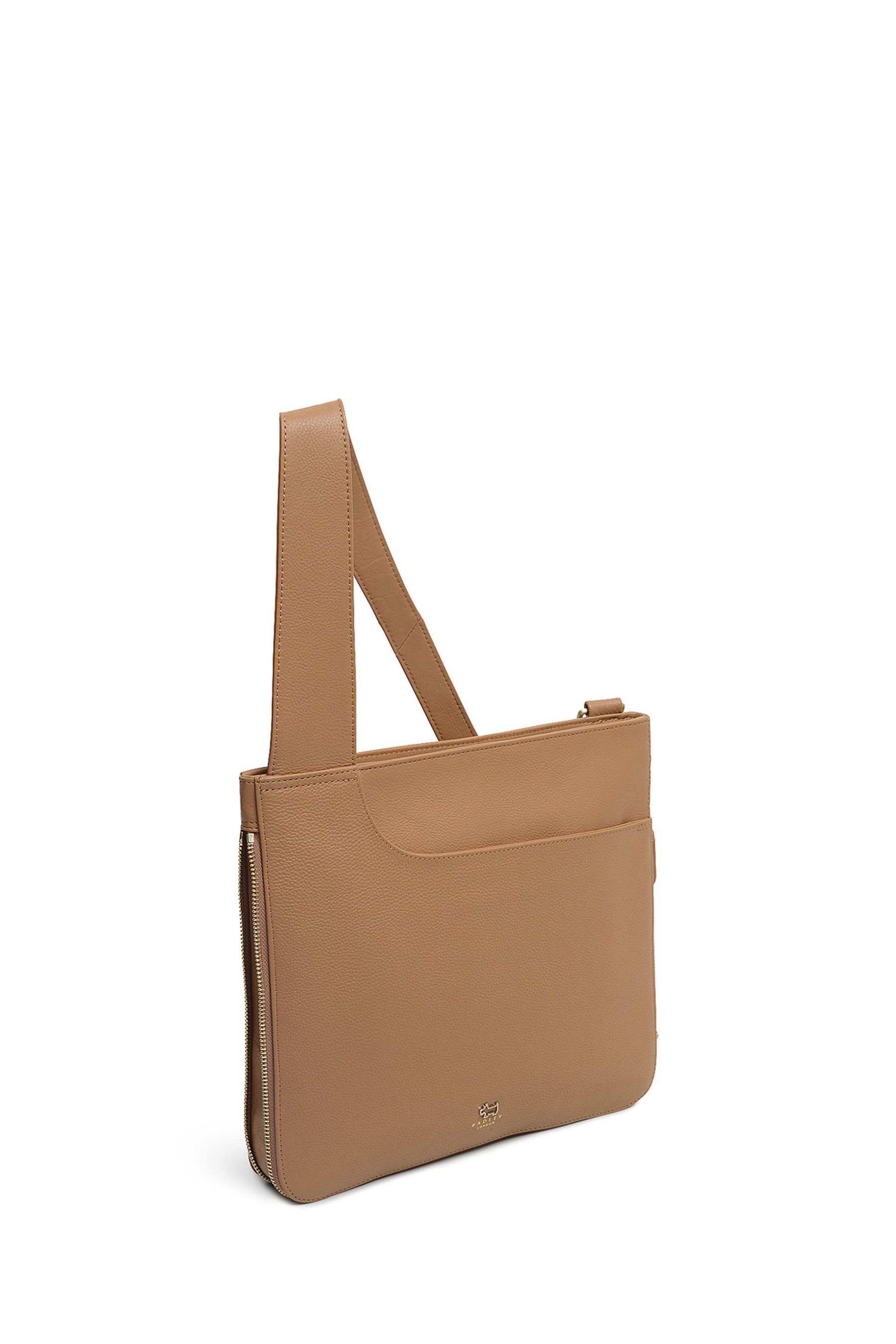 Buy Radley London Brown Pockets Large Zip Around Cross Body Bag from Next Luxembourg