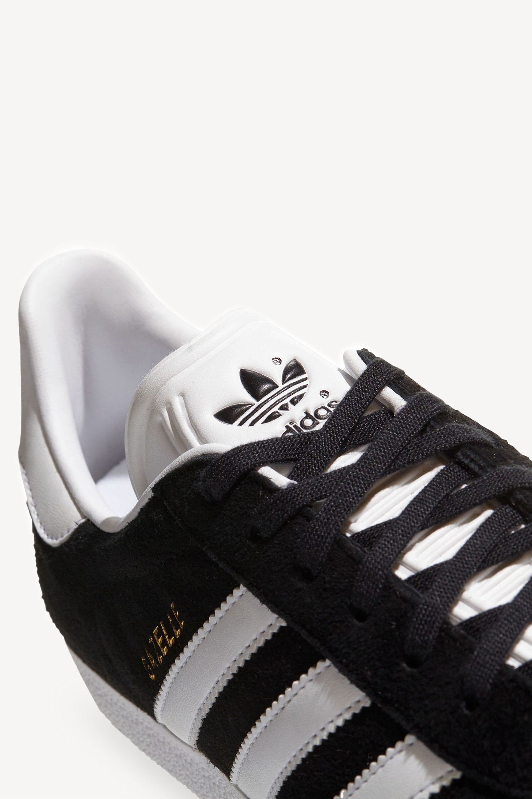 Buy adidas Originals White Black Gazelle Trainers from the Next UK online shop