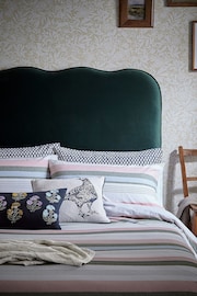 Joules Navy Pheasant Cushion - Image 3 of 5