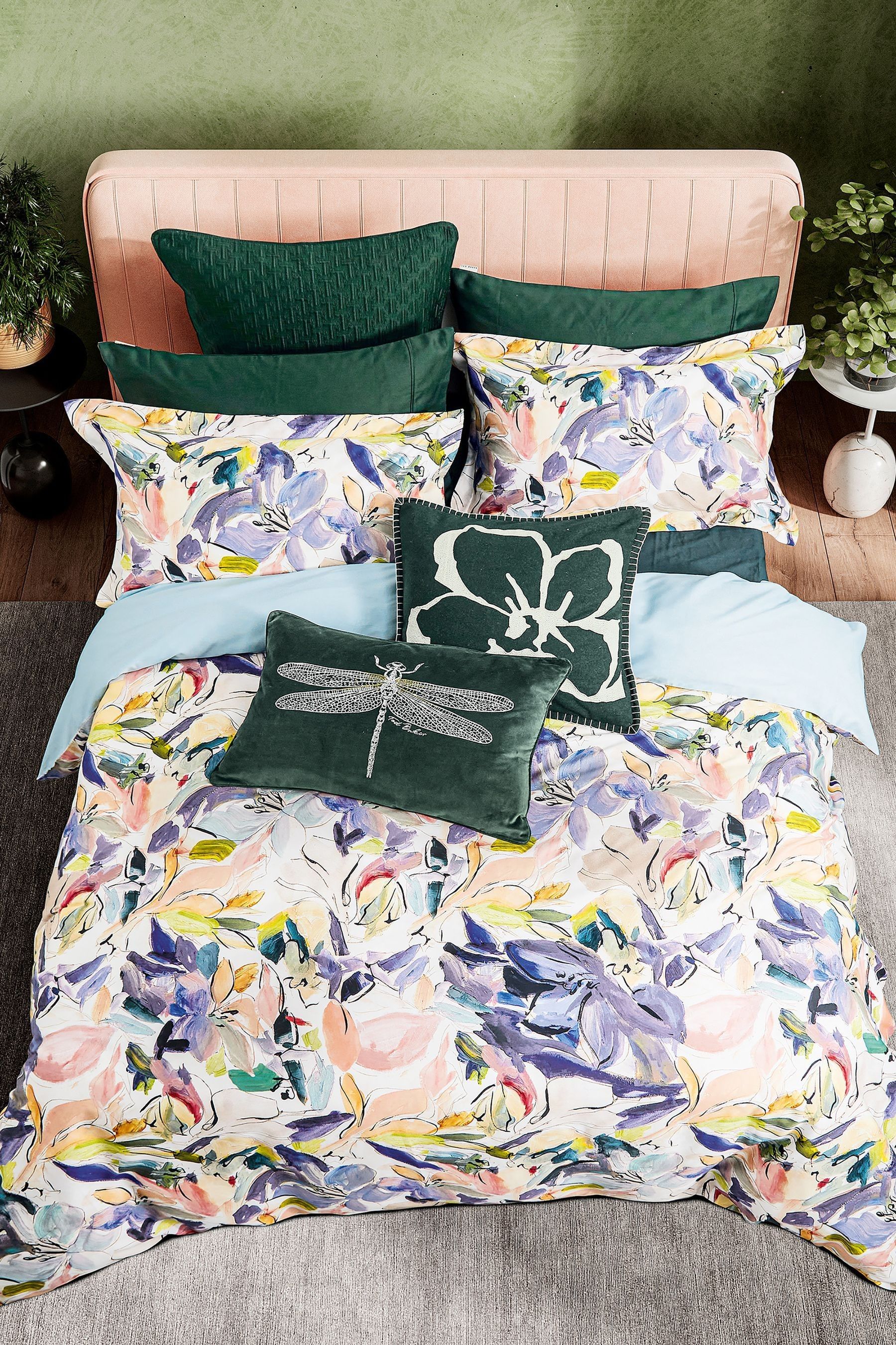 Buy Ted Baker Green Dragonfly Cushion from the Next UK online shop