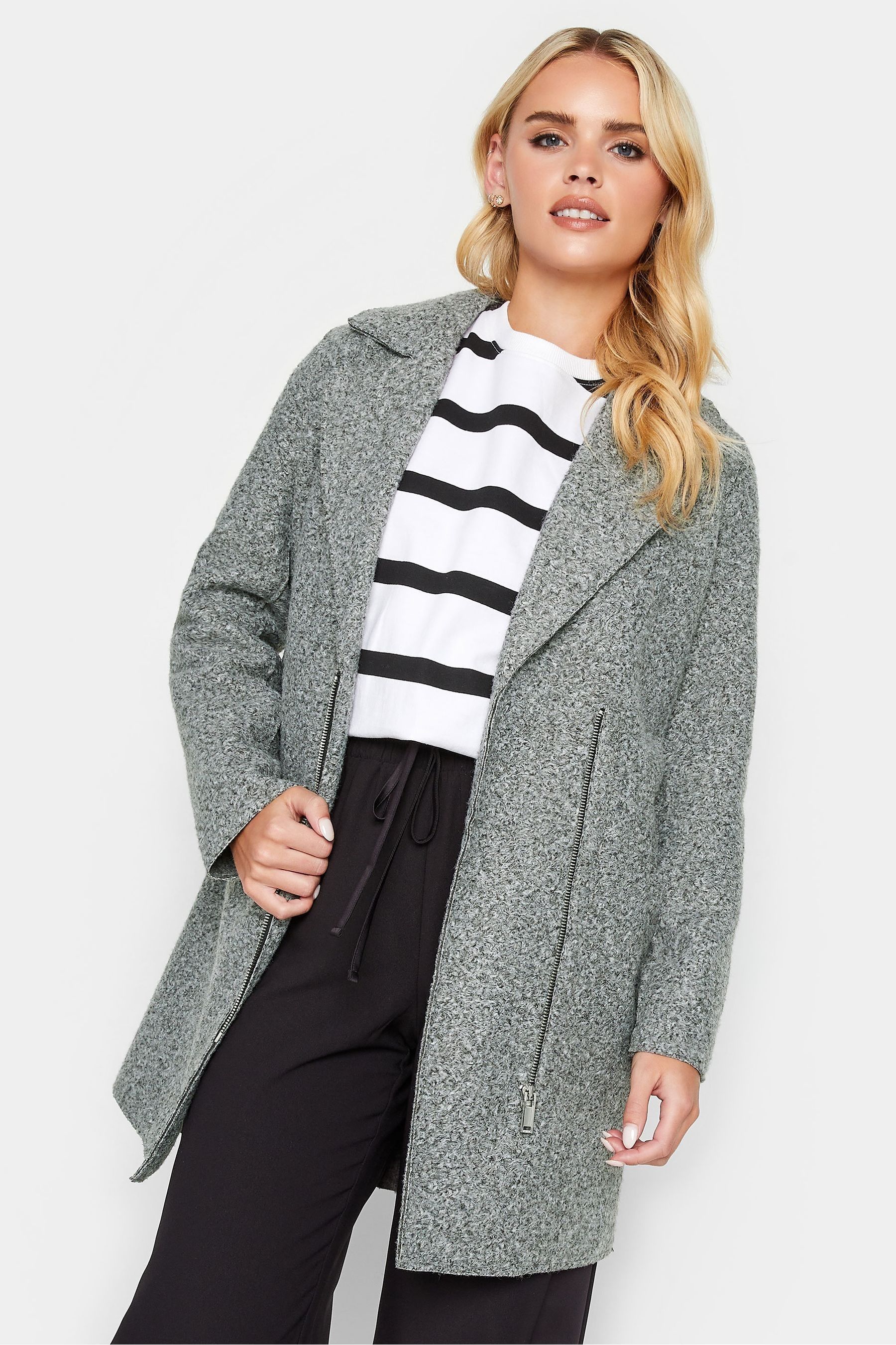 Petite grey coat uk cheap
