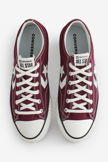youth burgundy converse