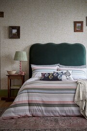 Joules Multi Bohemian Stripe Duvet Cover and Pillowcase Set - Image 1 of 5