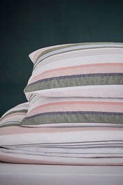 Joules Multi Bohemian Stripe Duvet Cover and Pillowcase Set - Image 5 of 5