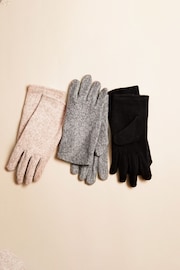 Black Fleece Gloves - Image 1 of 1