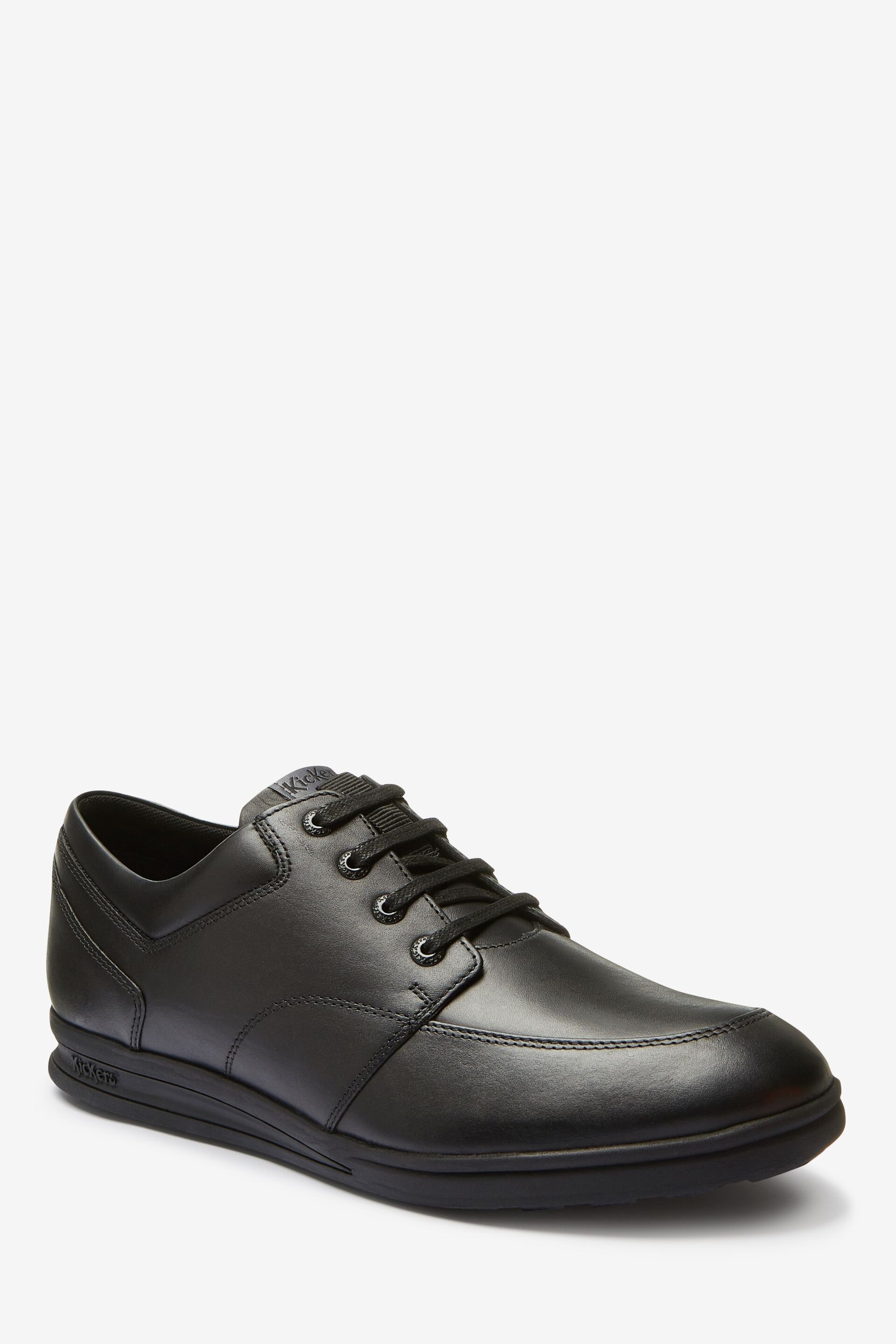 Kickers® Black Troiko Lace Shoes - Image 2 of 8