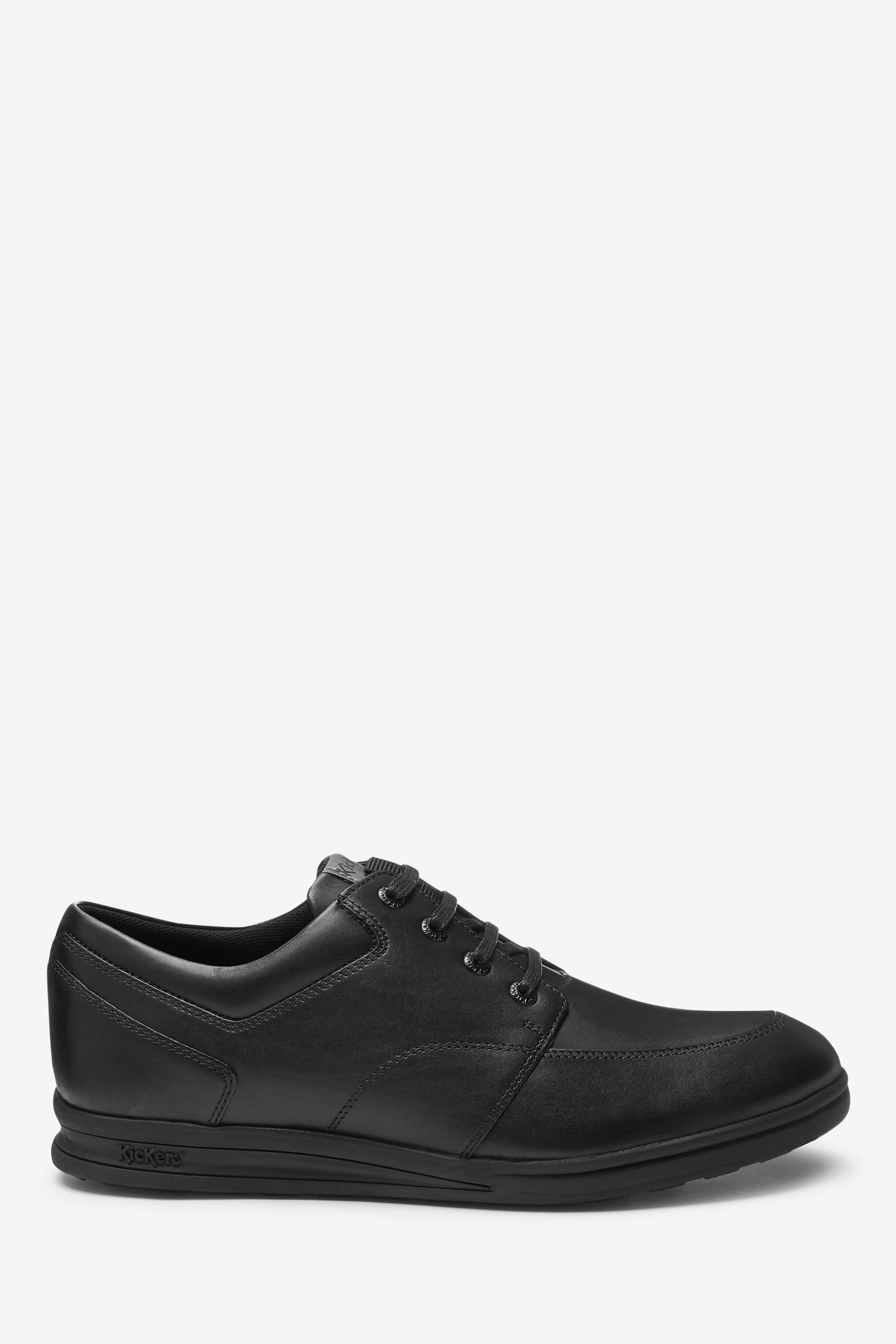 Kickers® Black Troiko Lace Shoes - Image 3 of 8