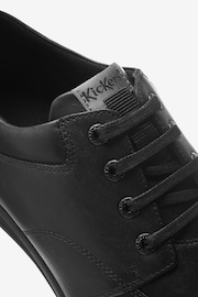 Kickers® Black Troiko Lace Shoes - Image 6 of 8