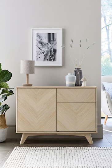 Natural Anderson Oak Effect Small Sideboard