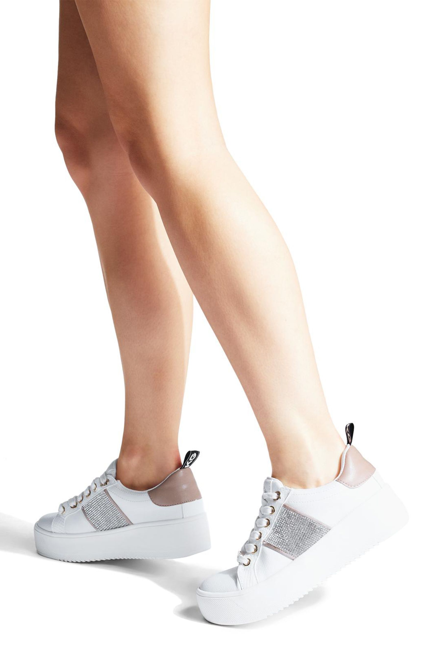 Buy KG Kurt Geiger Lighter Gem White Trainers from the Next UK online shop