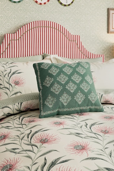 Sanderson Fuchsia Catherinae Duvet Cover and Pillowcase Set