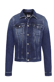 Tommy Jeans Blue Vivianne Slim Denim Trucker Jacket - Image 4 of 4