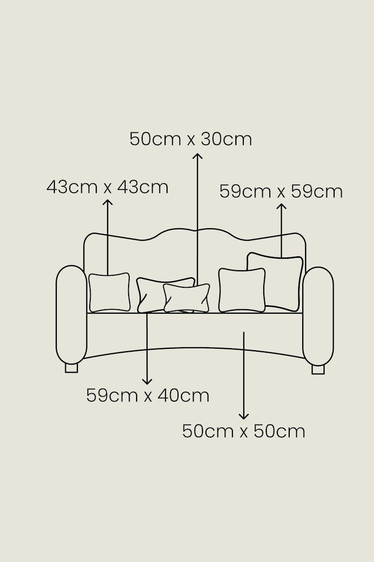 Bedeck of Belfast Kotana 100% Cotton Cushion - 圖片 5/5