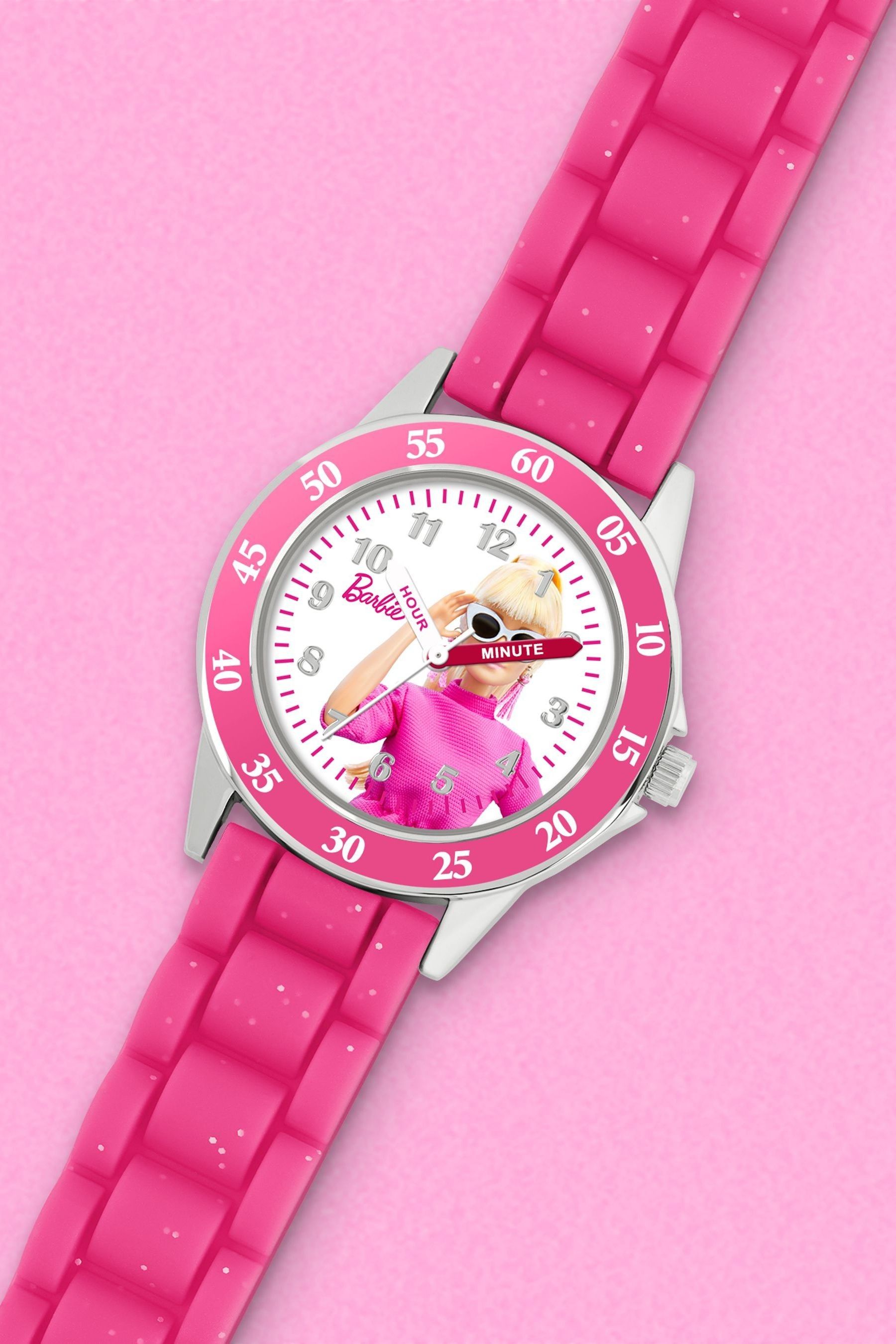 Buy Peers Hardy Pink Barbie Time Teacher Watch from the Next UK